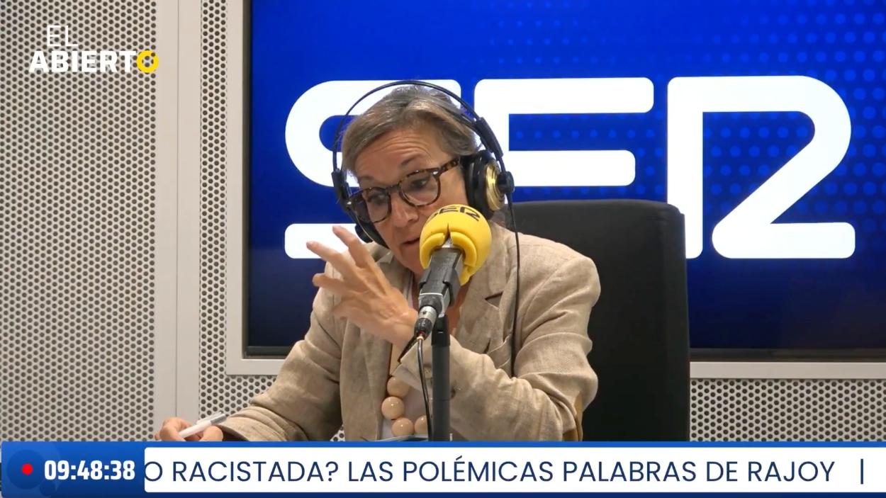 Esther Vera en 'El Abierto'. CADENA SER. 