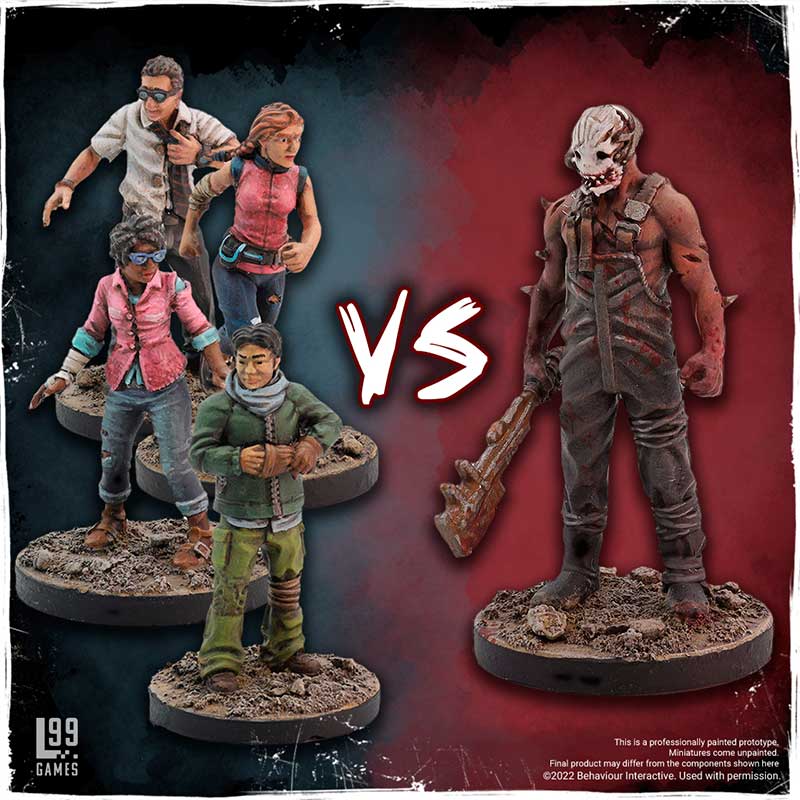 Personajes del juego de mesa Dead by Daylight