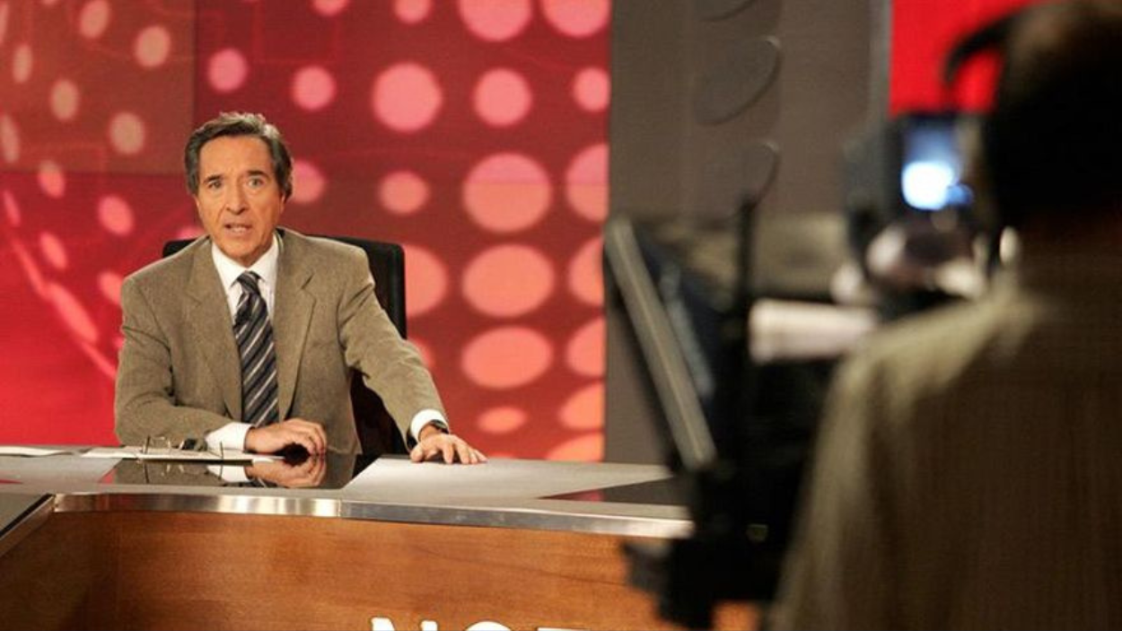 Iñaki Gabilondo en 'Noticias Cuatro'. Archivo