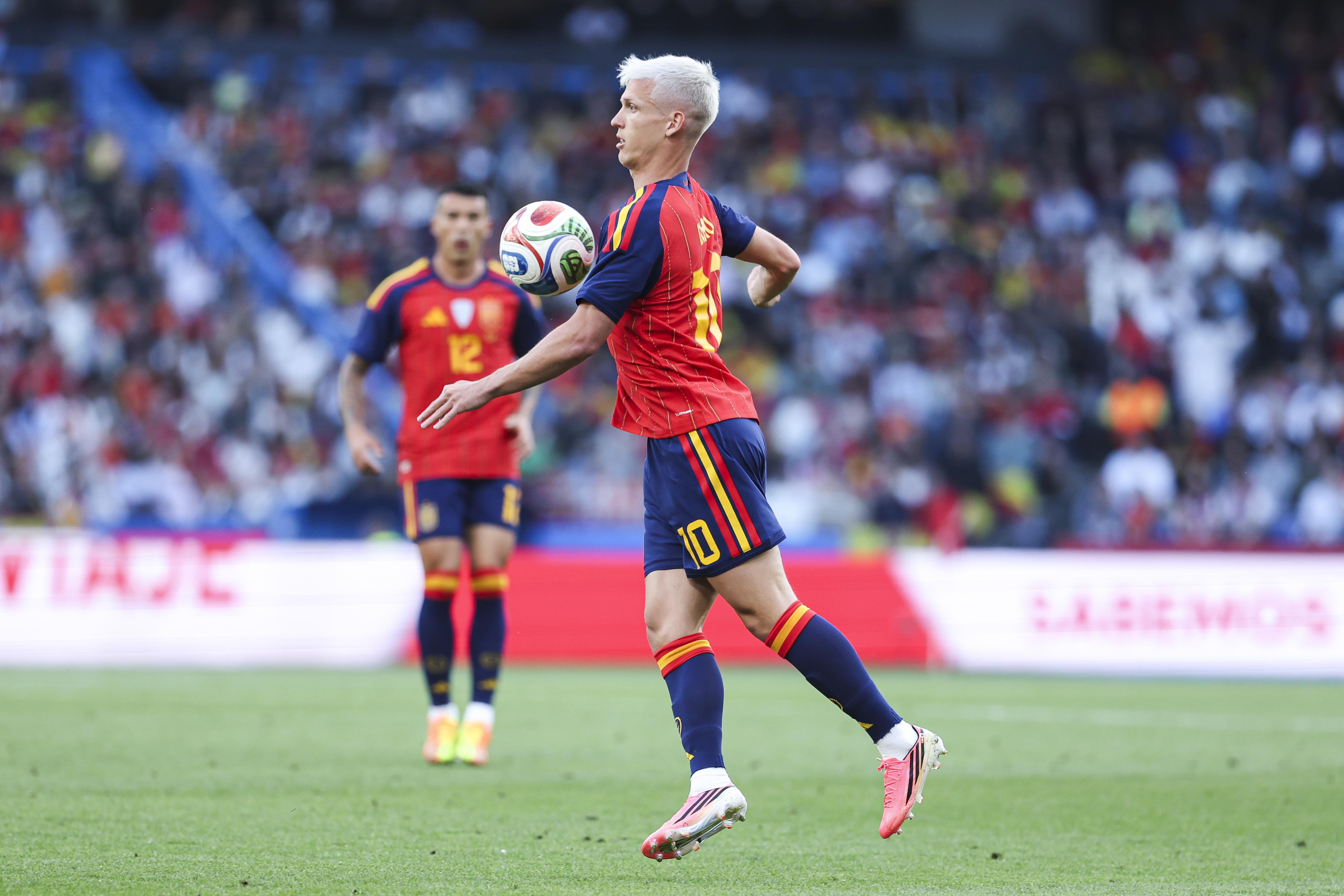 Dani Olmo durante un partido del Mundial 2026. EP/Archivo.