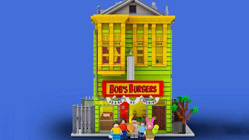 Bob’s Burgers Grand Re-Opening LEGO Bob’s Burgers Grand Re-Opening LEGO