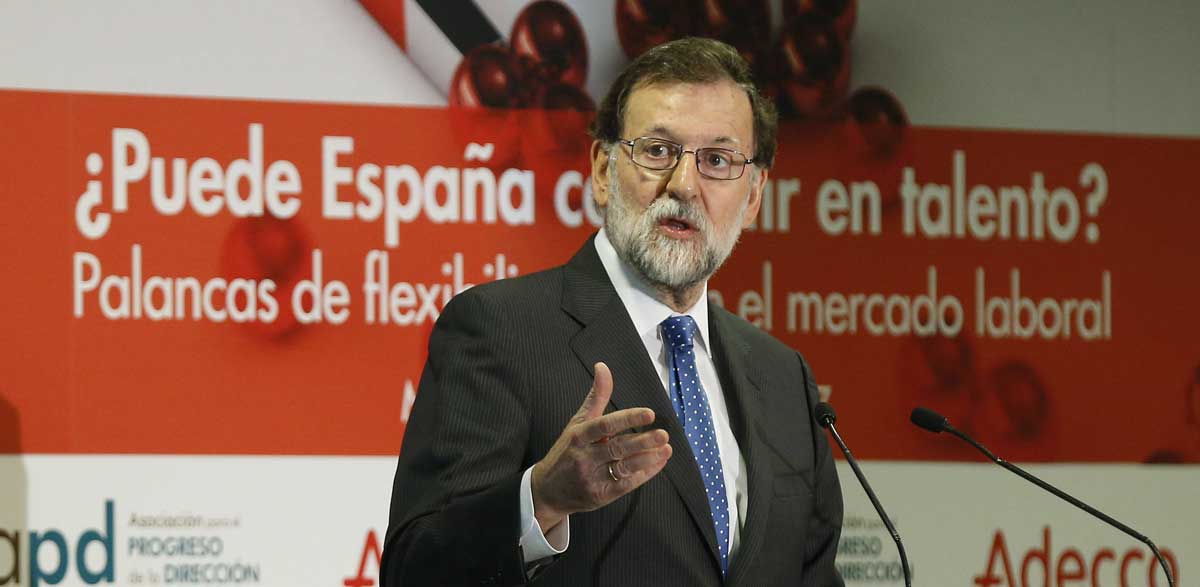 El presidente del Gobierno, Mariano Rajoy