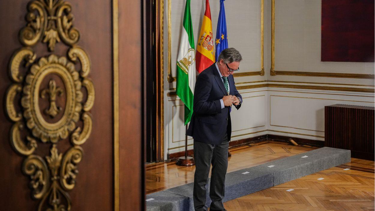 El vicepresidente segundo y consejero de Turismo, Justicia, Desregulación y Administración local, Manuel Gavira / EP