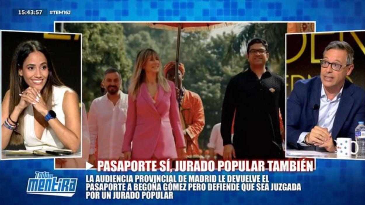 Tesh Sidi y Alfonso Serrano en 'Todo es mentira'. Mediaset