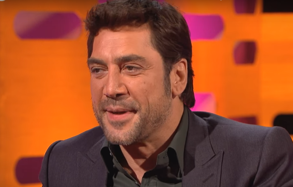 Javier Bardem durante su intervención en el programa 'The Graham Norton Show' que emite la BBC.