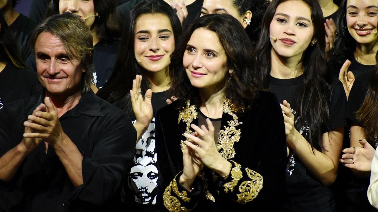 Nacho Cano e Isabel Díaz Ayuso. EP