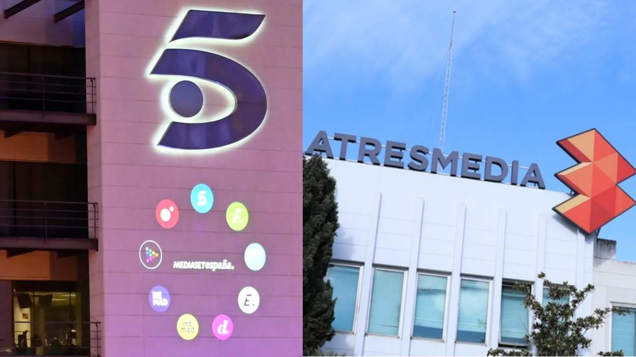 Las sedes de Mediaset y Atresmedia