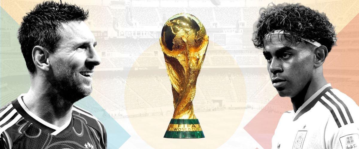 España desafía a la Argentina de Leo Messi por el trono mundial en Nueva York. Montaje de Europa Press.