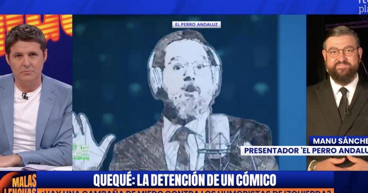 Manu Sánchez denuncia las amenazas recibidas tras su monólogo en ‘El perro andaluz’: «Quieren callarnos»