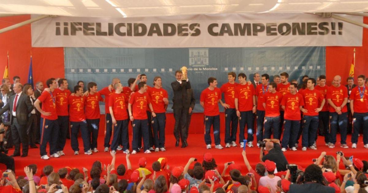 las dos finales de España en un Mundial llegan con gobiernos socialistas