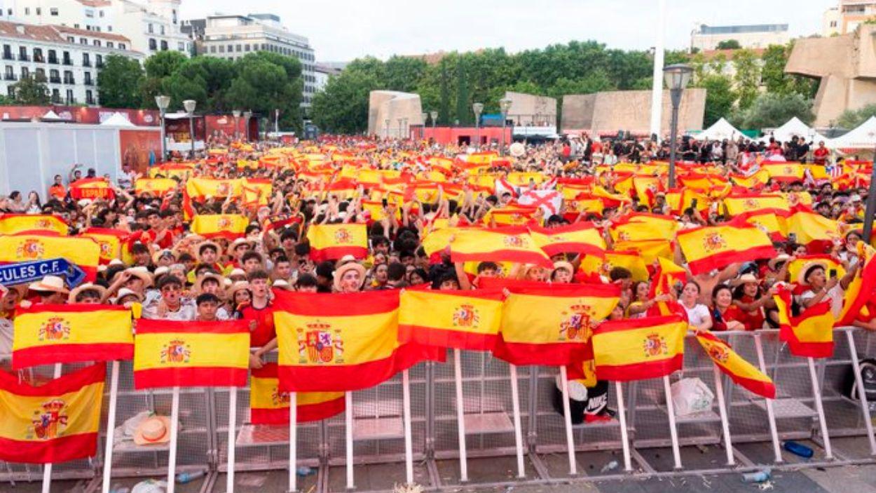 Final España Argentina en Madrid