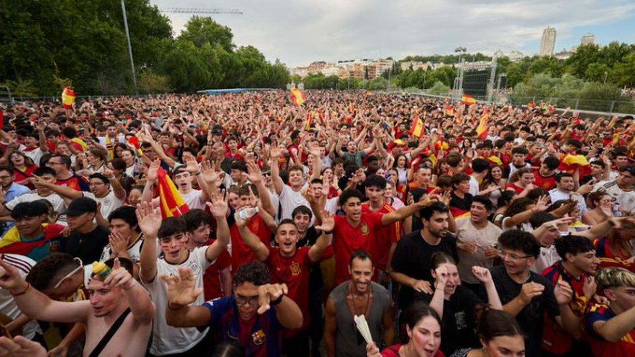 Final España Argentina en Madrid 