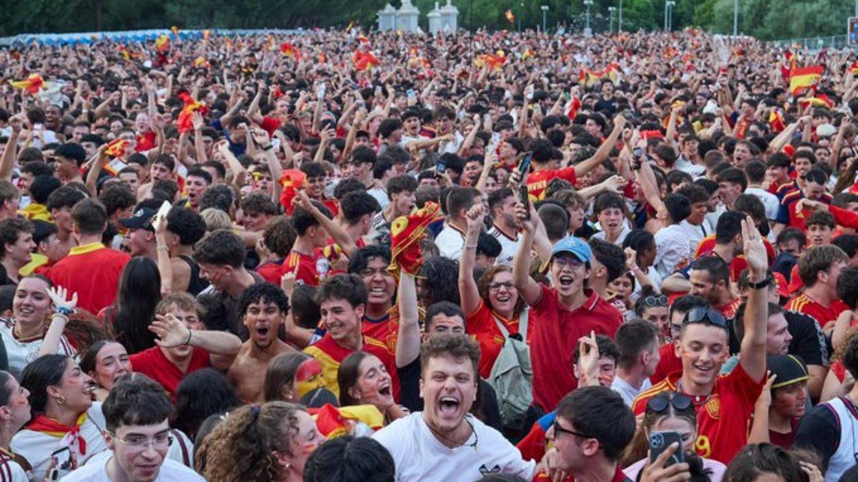 Final España Argentina en Madrid
