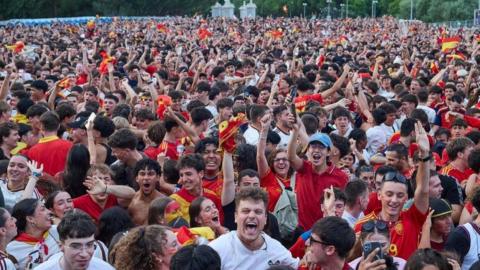 Final España Argentina en Madrid