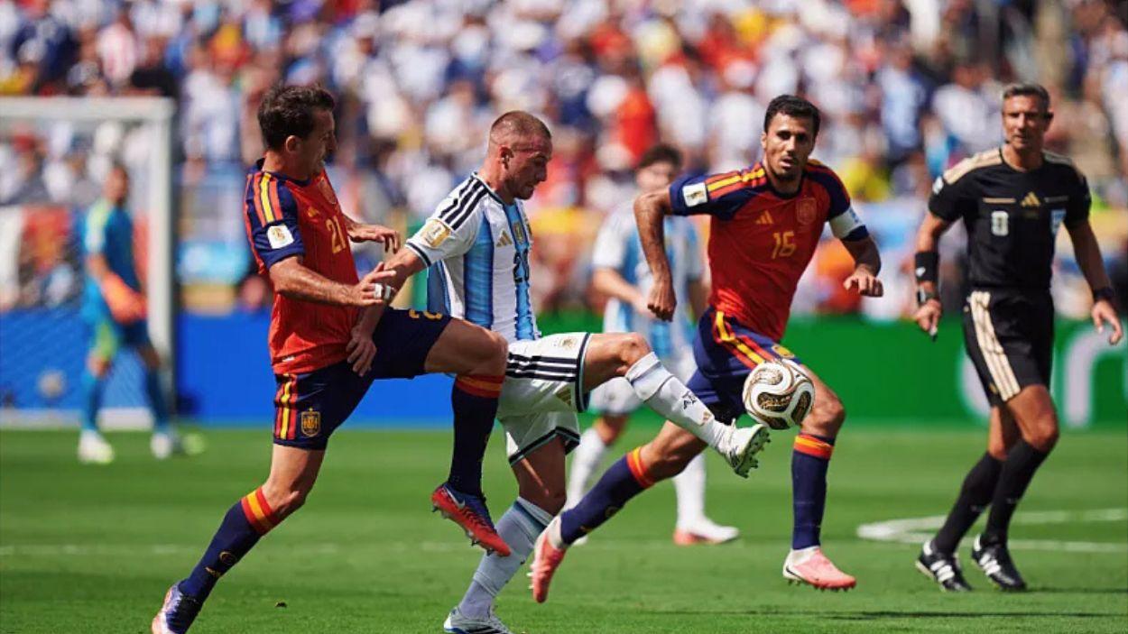 Oyarzabal durante la final del Mundial