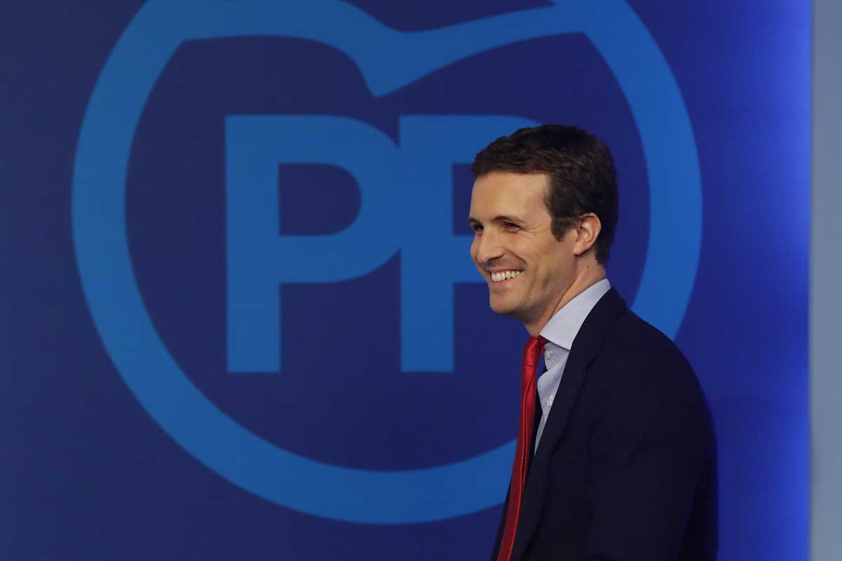 Pablo Casado, el vicesecretario general de comunicación