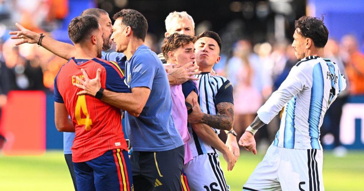 La FIFA abre expediente a Argentina tras la final del Mundial por los altercados ante España