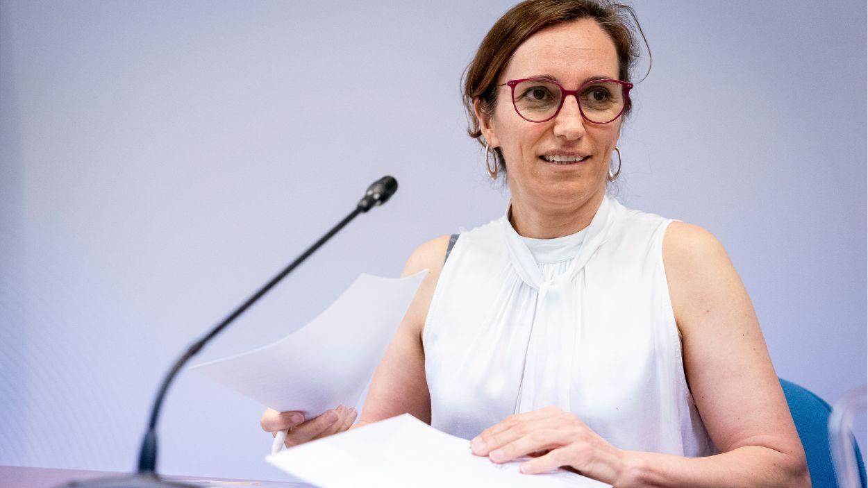 La ministra de Sanidad, Mónica García© EP