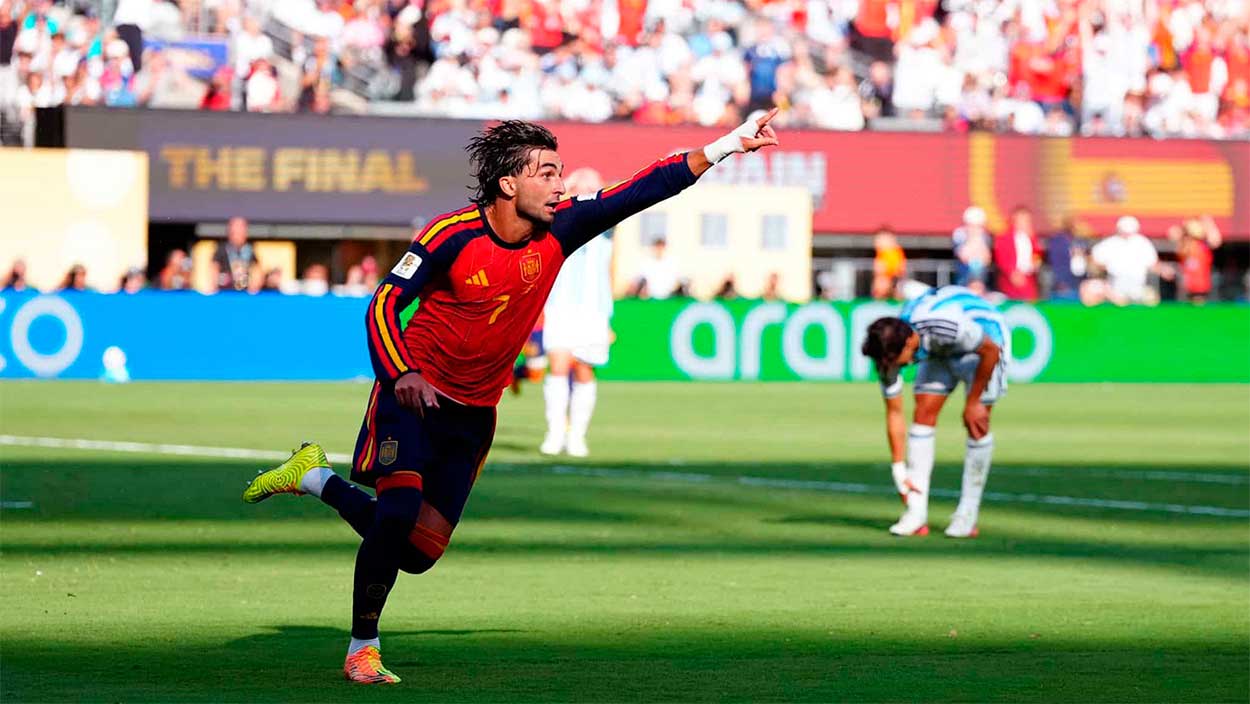 Ferran Torres en la final del Mundial de Fútbol 2026. FIFA