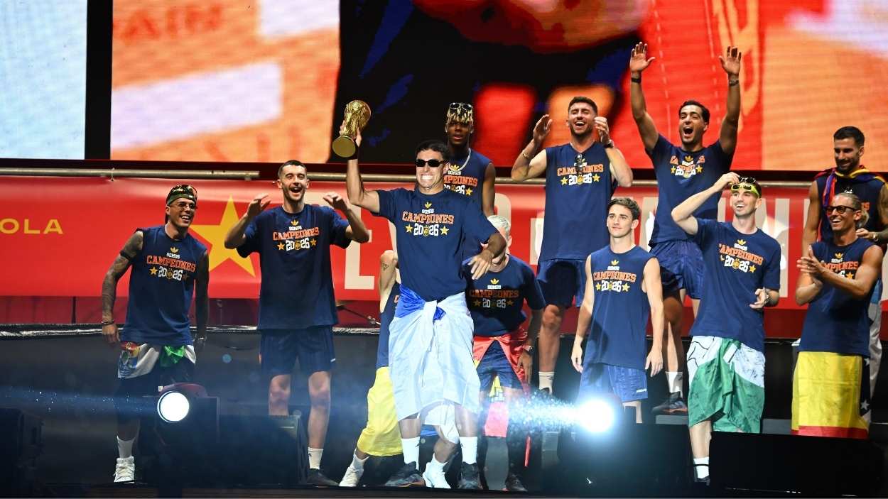Celebración Selección Española. EP.