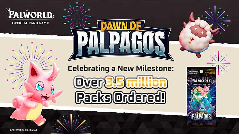 Dawn Of Palpagos, expansión del juego de cartas de Palworld Dawn Of Palpagos, expansión del juego de cartas de Palworld