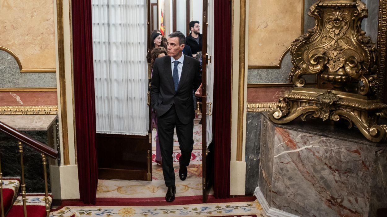 El presidente del Gobierno, Pedro Sánchez. EP.