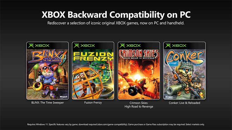 Juegos de Xbox retrocompatibles en PC Juegos de Xbox retrocompatibles en PC