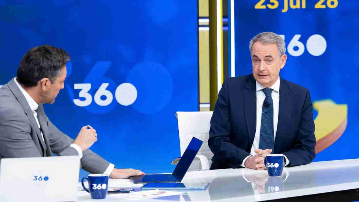 Zapatero niega en su entrevista en TVE el tráfico de influencias. TVE