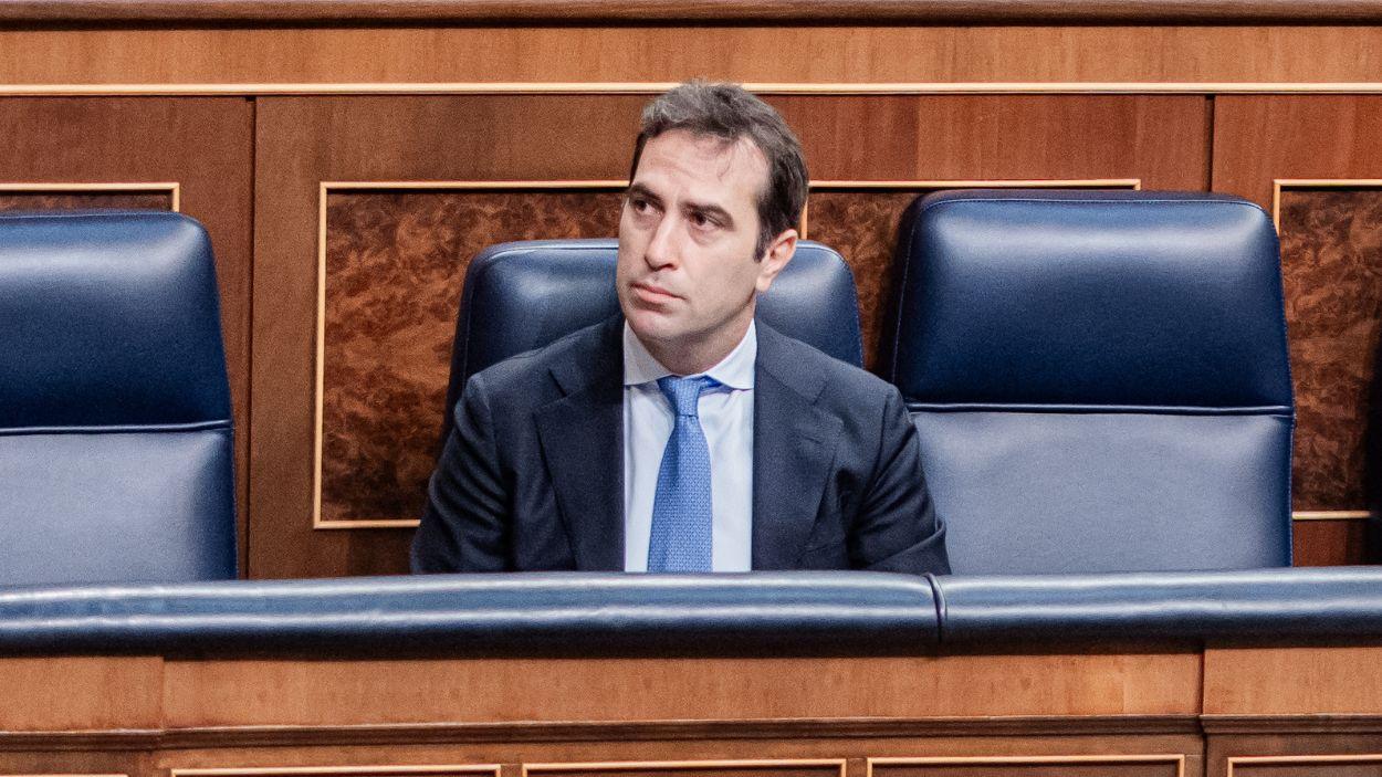 El vicepresidente primero y ministro de Economía, Comercio y Empresa, Carlos Cuerpo. EP.