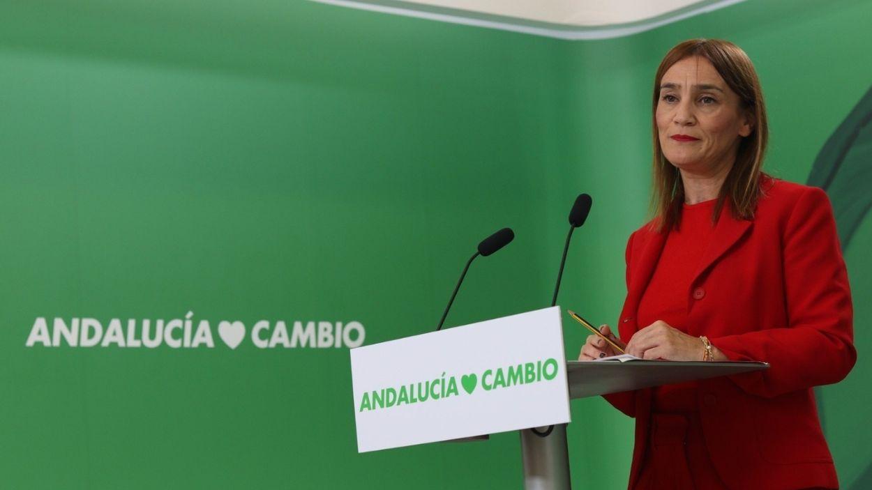 La secretaria de Igualdad del PSOE-A, Olga Manzano / Archivo PSOE-A