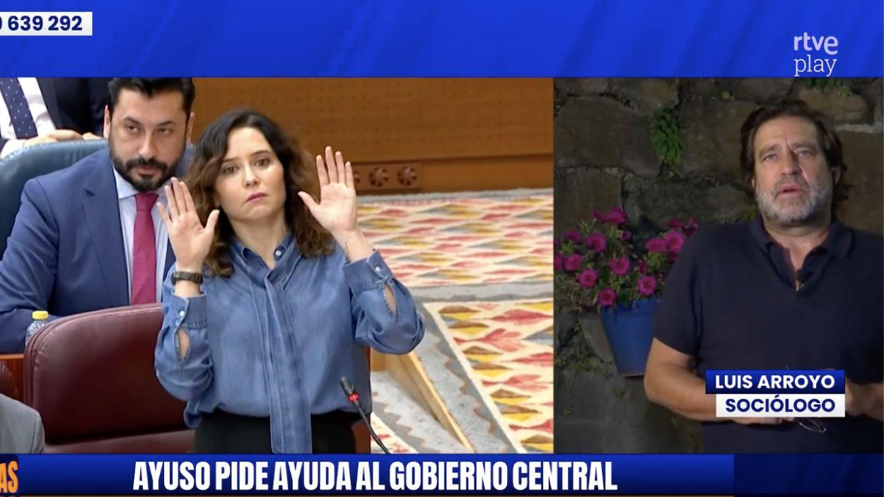 El analista político Luis Arroyo. Malas Lenguas.