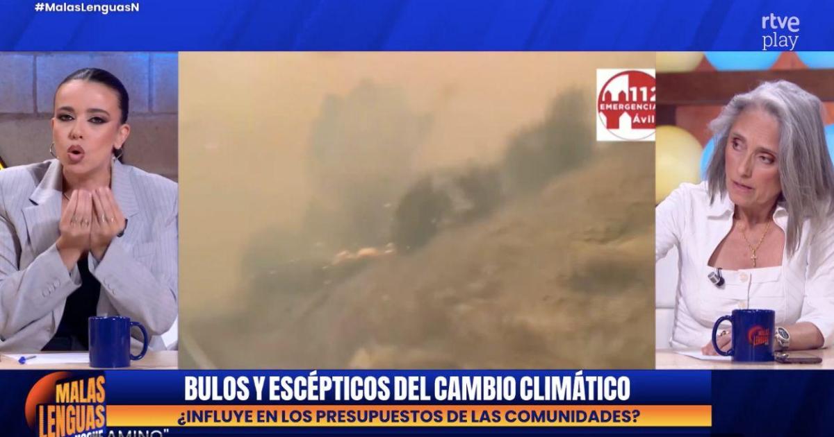 Sarah Santaolalla desnuda la política del bulo del PP y de Vox sobre la emergencia climática