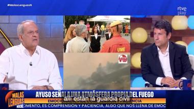 El periodista Jesús Aroca. Malas Lenguas.