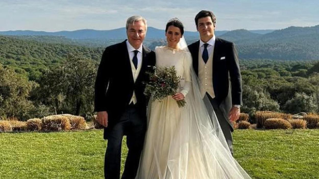 Carlos Sainz con sus hijos en Cebreros, Ávila