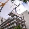 Construcción de viviendas públicas en Barcelona