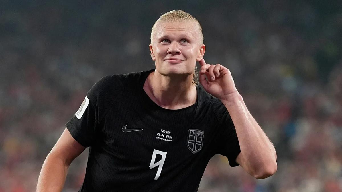 Haaland durante el Mundial| EP