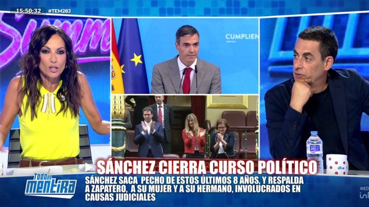 Laila Jiménez y Antonio Naranjo. Mediaset