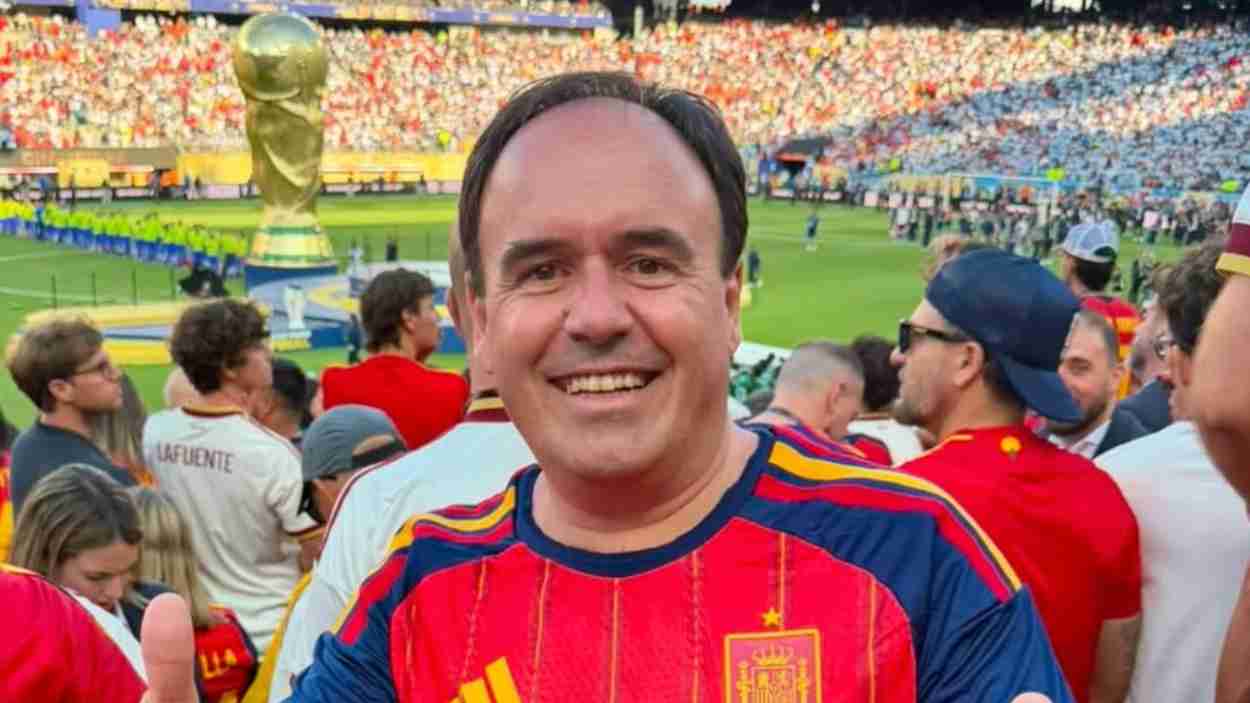 Pérez Llorca fue invitado a ver la final del Mundial. Instagram