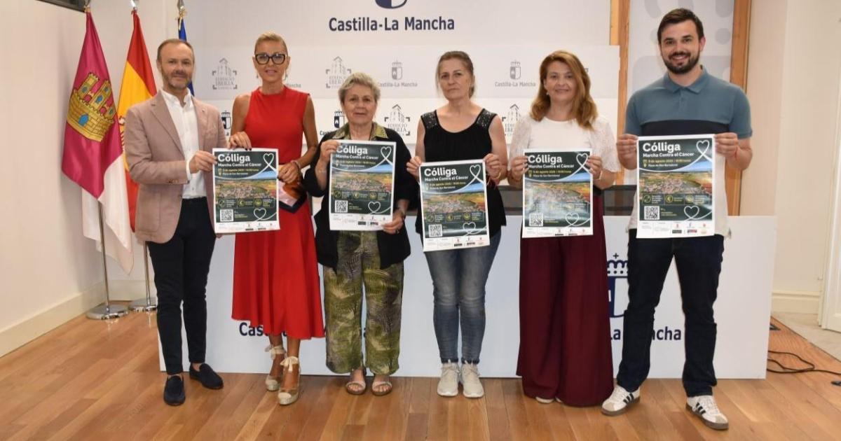 Deporte y solidaridad se dan la mano en la primera marcha ‘Cólliga Contra el Cáncer’
