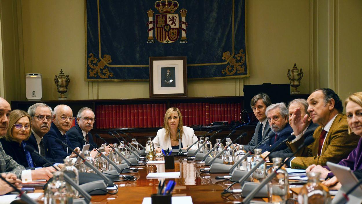 Imagen de un Pleno del CGPJ. EP.