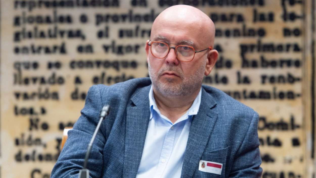 El abogado del expresidente de la Generalitat Carles Puigdemont, Gonzalo Boye, comparece en el Senado, a 25 de abril de 2024, en Madrid. Gustavo Valiente / EP
