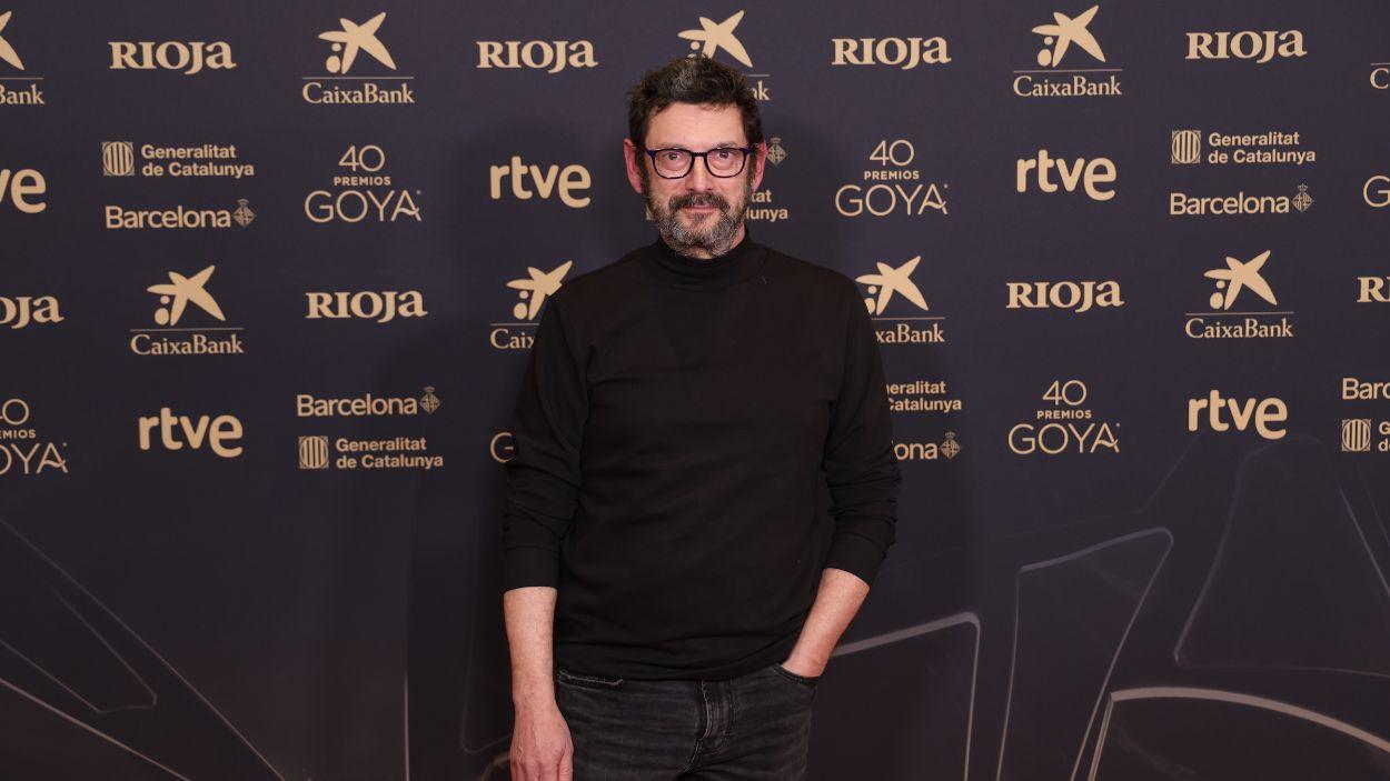 El actor Manolo Solo durante la lectura de los nominados y nominadas a la 40 edición de los Premios Goya, en la Academia de Cine, a 13 de enero de 2026.
