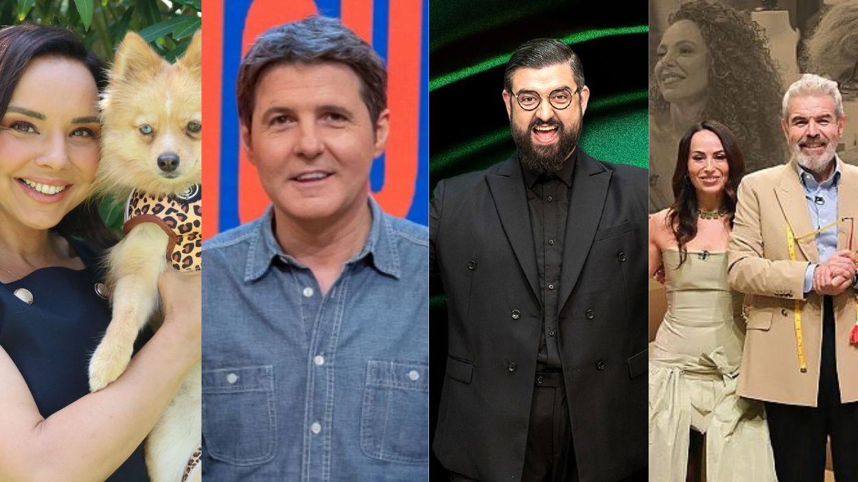 Chenoa, Jesús Cintora, Manu Sánchez, María Escoté y Lorenzo Caprile. RTVE.