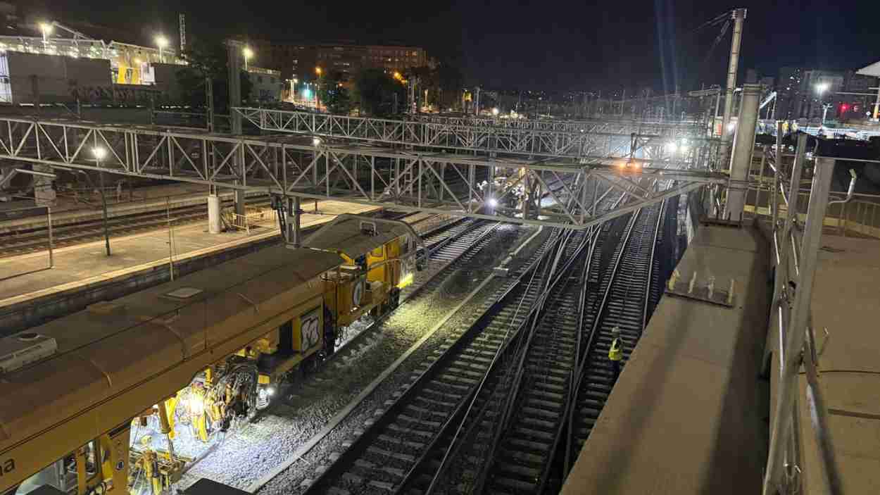Adif inicia la fase final de las obras en la estación de Atocha Cercanías. Adif