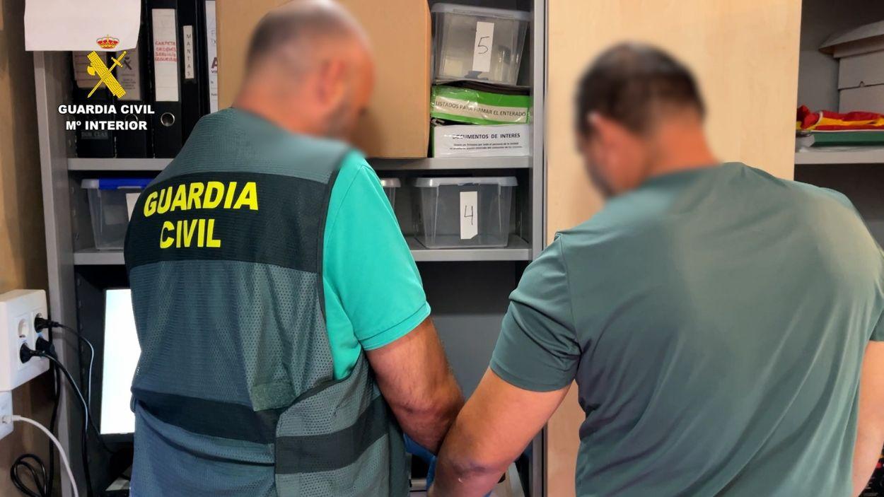 Los detenidos por el incendio de Almorox quedan en libertad provisional acusados de un delito medioambiental. Guardia Civil.