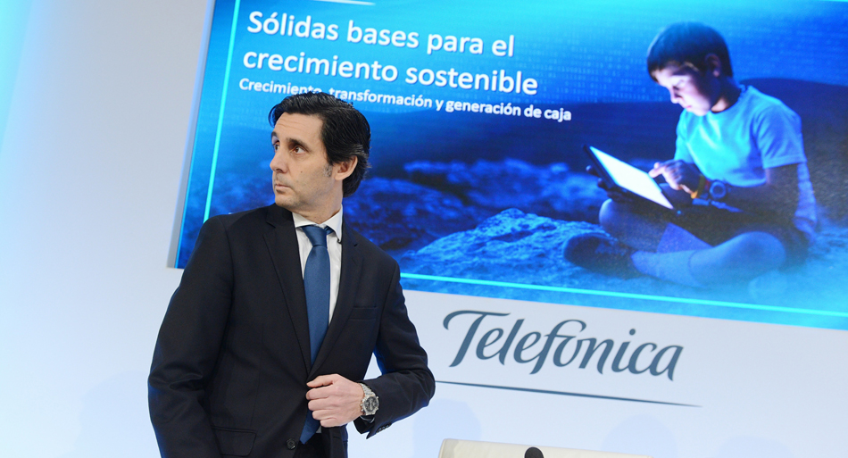 El presidente de Telefónica, José María Álvarez Pallete