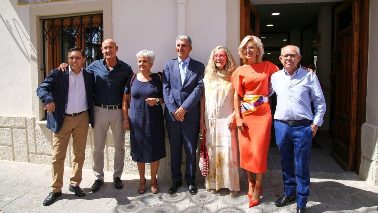 Representantes institucionales en Campillo de Altobuey. Delegación del Gobierno en C-LM