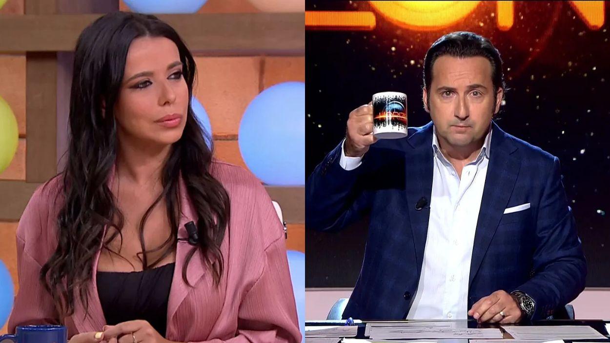 Sarah Santaolalla e Iker Jiménez. RTVE/MEDIASET
