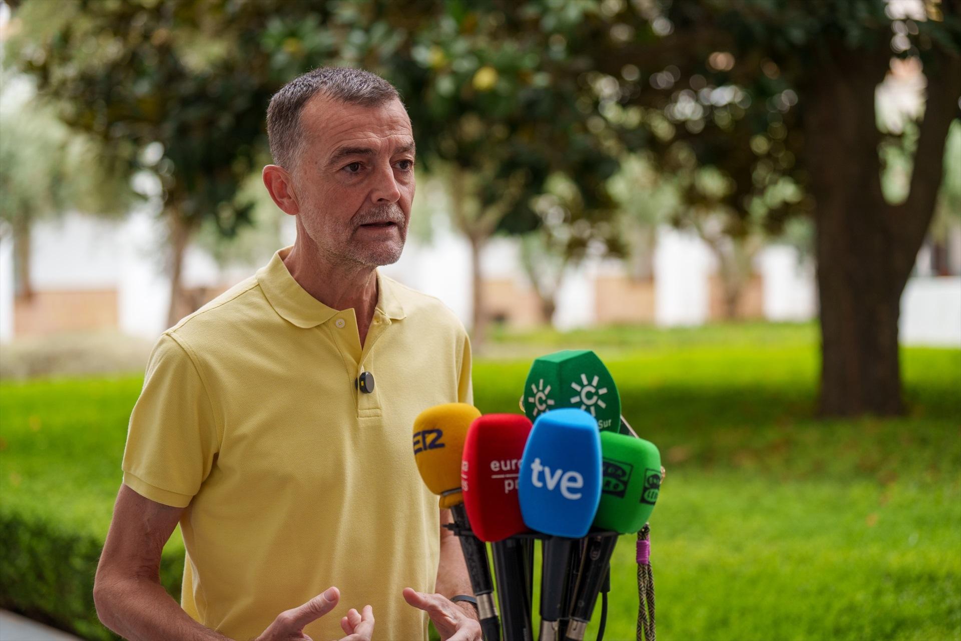 El portavoz de Por Andalucía y coordinador federal de Izquierda Unida, Antonio Maíllo /EP