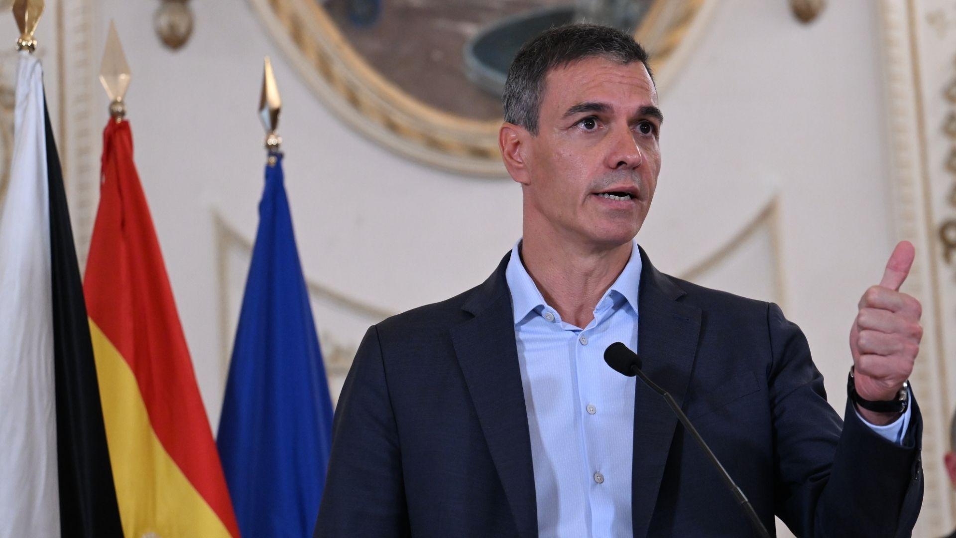 El presidente del Gobierno, Pedro Sánchez. EP. 